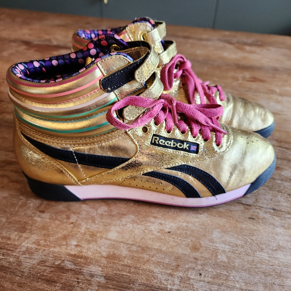 Vintage Style Reebok High Tops